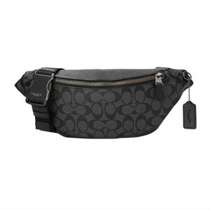 Graphite Coach Belt Bag
